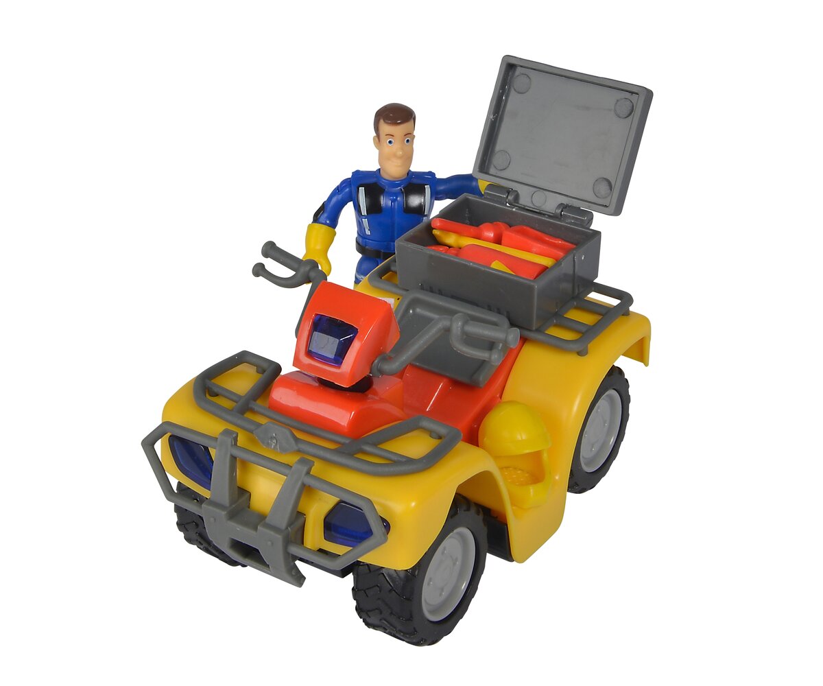 Sam Mercury-Quad mit Figur 109257657 Gras, Pflanze, Spielzeug, Person