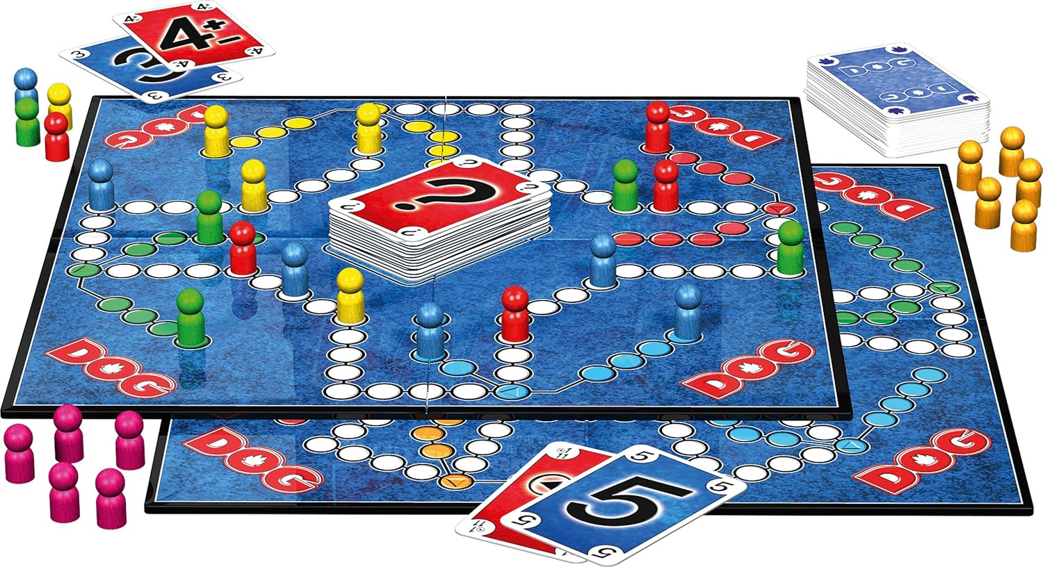 DOG Brettspiel Beliebtes strategisches Gesellschaftsspiel für Familien und Freunde