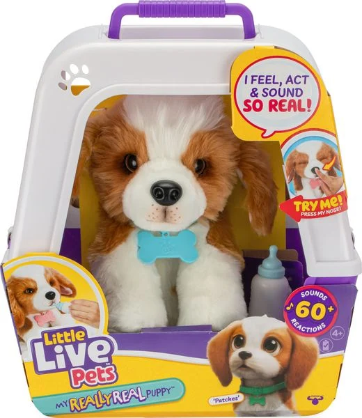 LITTLE LIVE PETS My Really Real Puppy - Patches