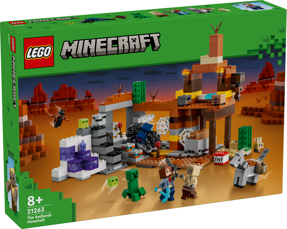 LEGO_21263_Minecraft_Die_Mine_in_den_Badlands