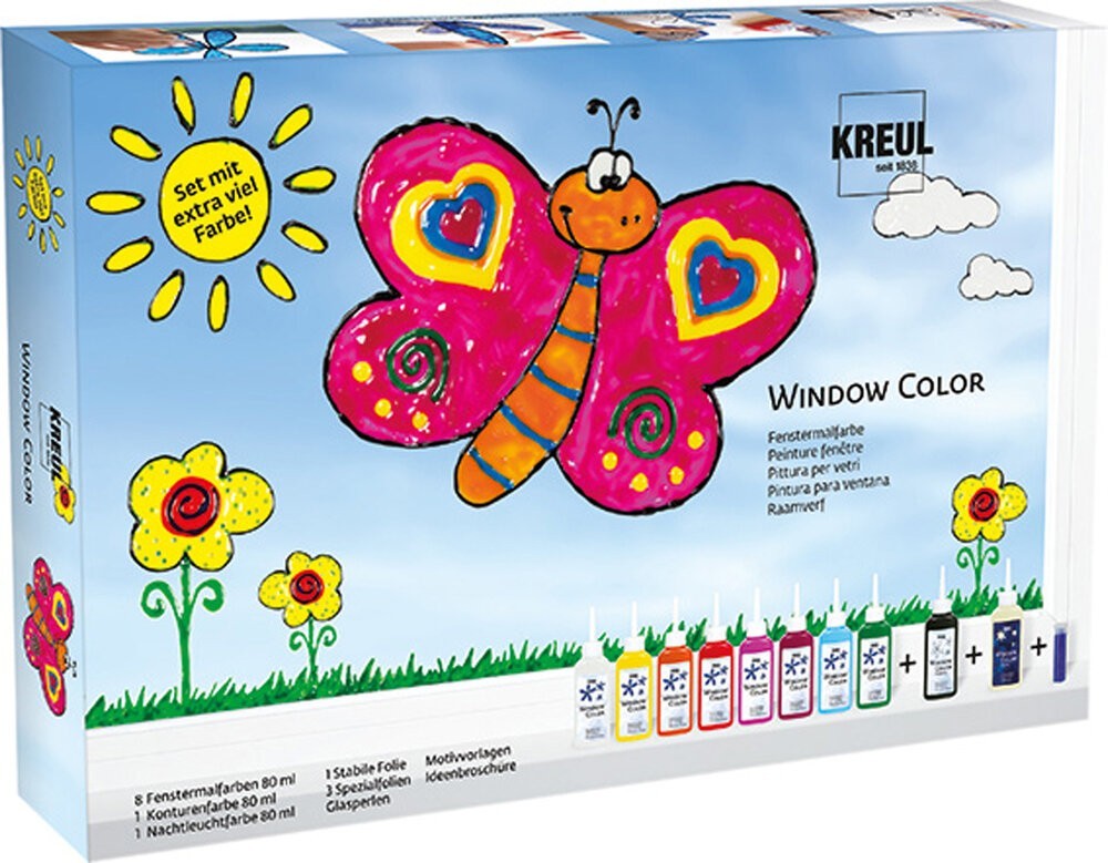 KREUL Window Color Set mit extra viel Farbe Essen, Süßigkeiten, Essen, Süßigkeiten, Essen, Süßigkeiten, Essen, Süßigkeiten, Essen, Süßigkeiten, Essen, Süßigkeiten, Essen, Süßigkeiten