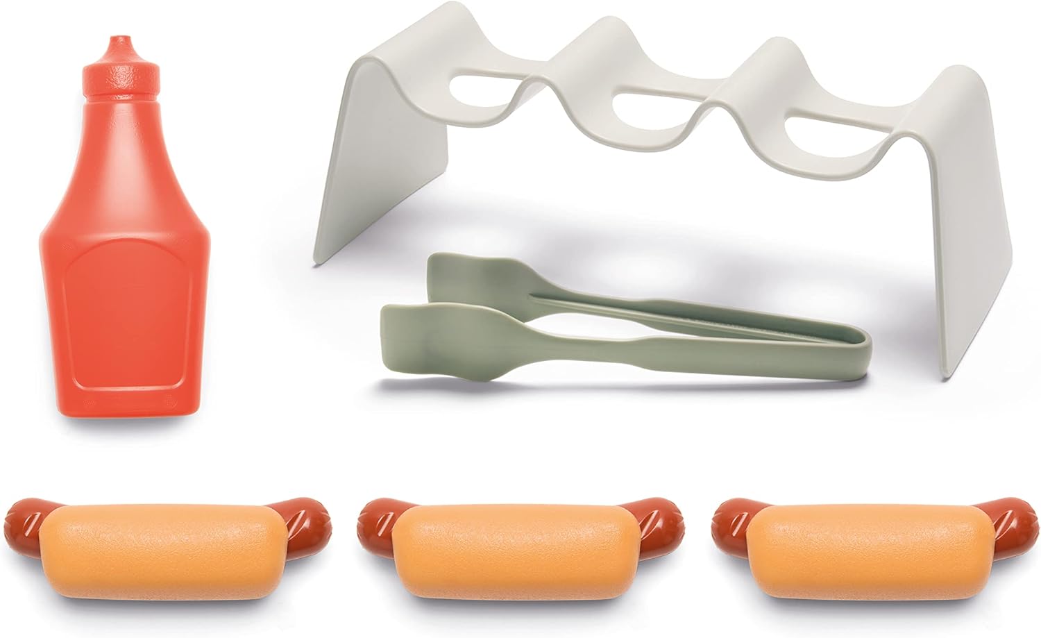 Dantoy 4765 GG Hotdog Set im Box - 9-teiliges Spielset für fantasievolle Grillpartys