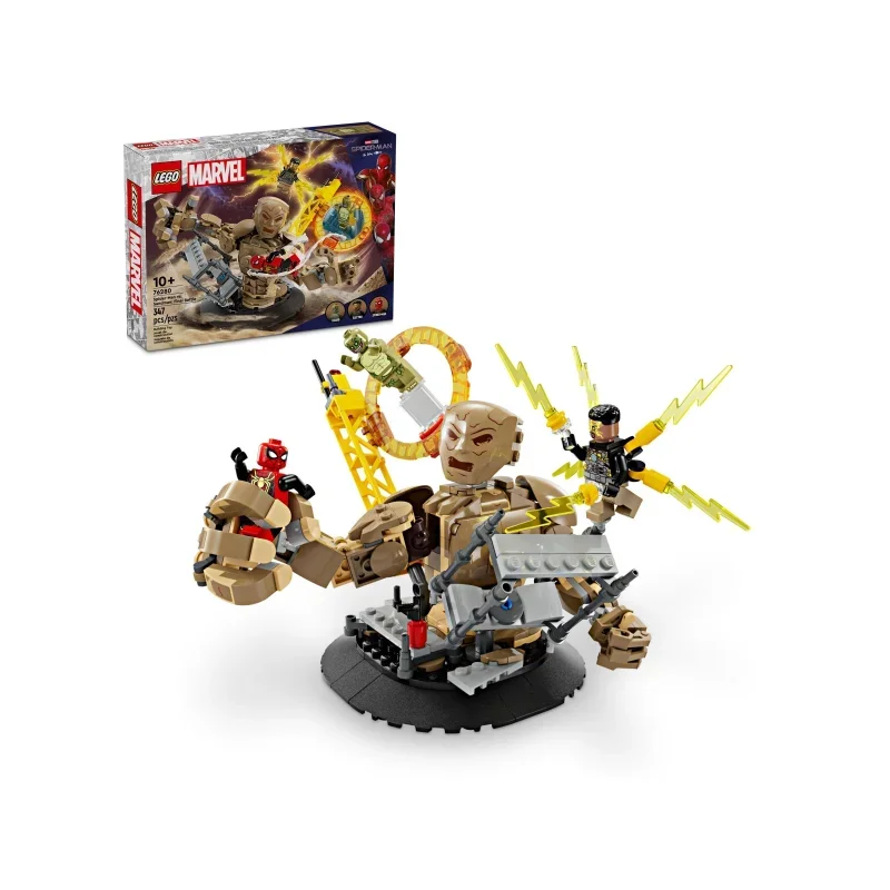 LEGO_76280_Marvel_Spider-Man_vs._Sandman:_Showdown,_Action-Spielzeug