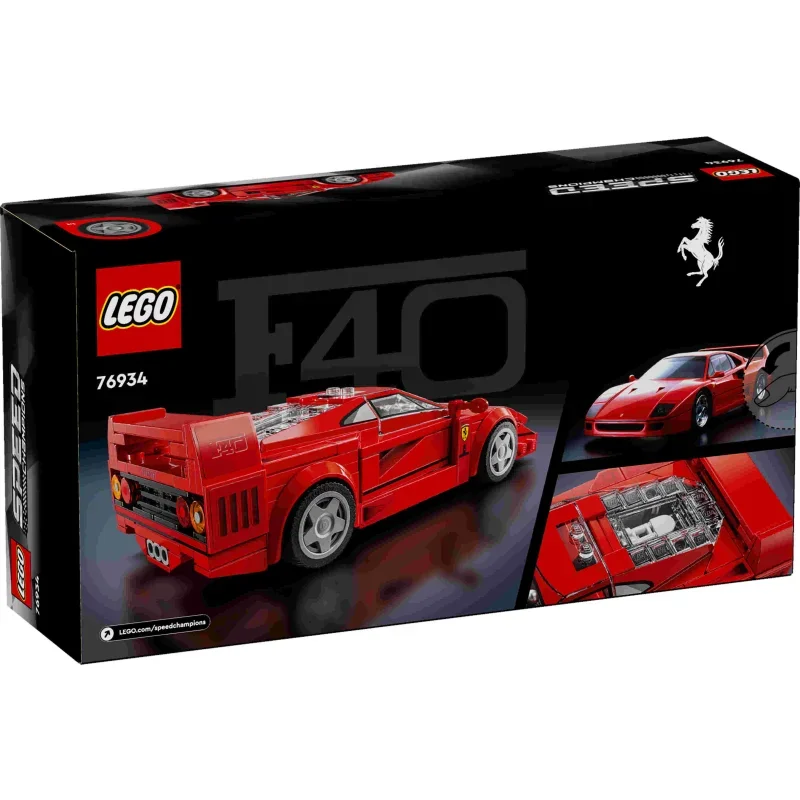 LEGO® Speed Champions Ferrari F40 Supersportwagen 76934