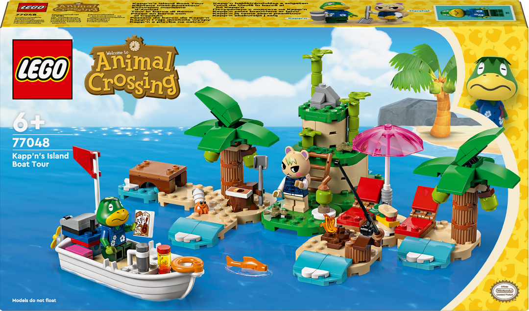 LEGO® Animal Crossing™ Käptens Insel-Bootstour 77048