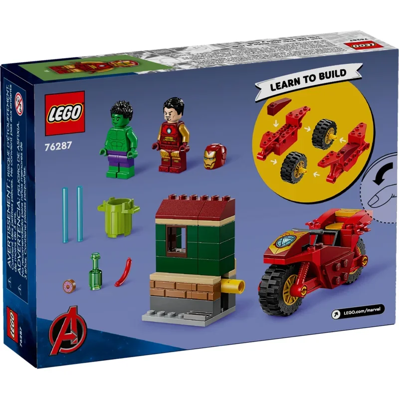 LEGO® MARVEL Super Heroes Iron Man mit Bike und der 76287 LEGO® MARVEL Super Heroes Iron Man mit Bike und der 76287