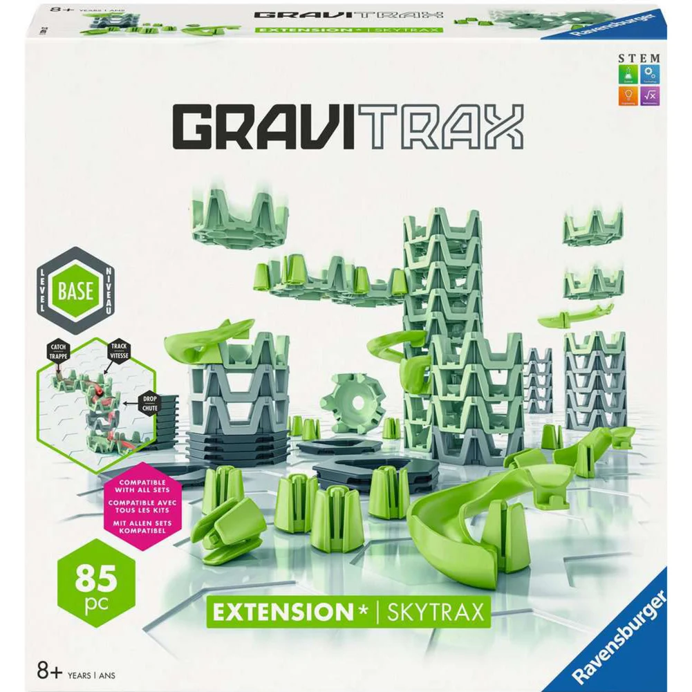 Ravensburger GraviTrax Extension Skytrax- GraviTrax Erweiterung für deine spektakulären KugelbahnenMurmelbahn und K