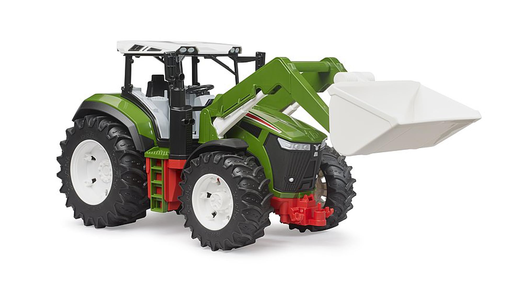 Bruder 03451 ROADMAX Traktor mit Frontlader DE Traktor, Fahrzeug, Bulldozer, Maschine, Rad