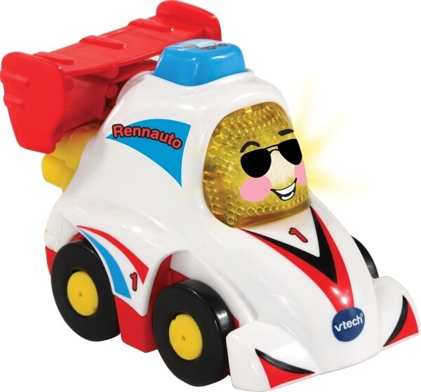 VTech Tut Tut Baby Flitzer - Rennauto Rasen, Rasenmäher, Pflanze, Werkzeug, Spielzeug