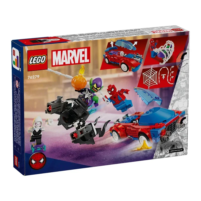 LEGO® MARVEL Spider-Man Rennauto & Venom Green 76279