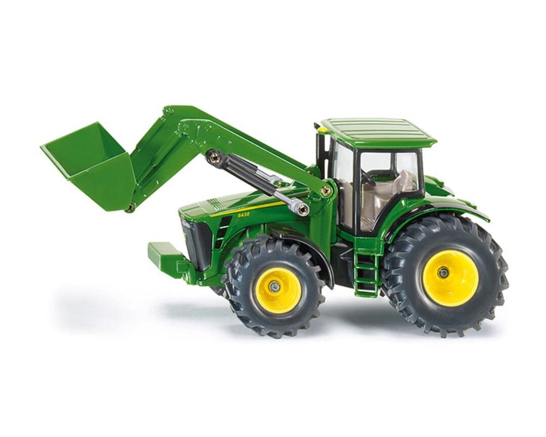 Siku_John_Deere_Mit_Frontlader, Maschine, Rad
