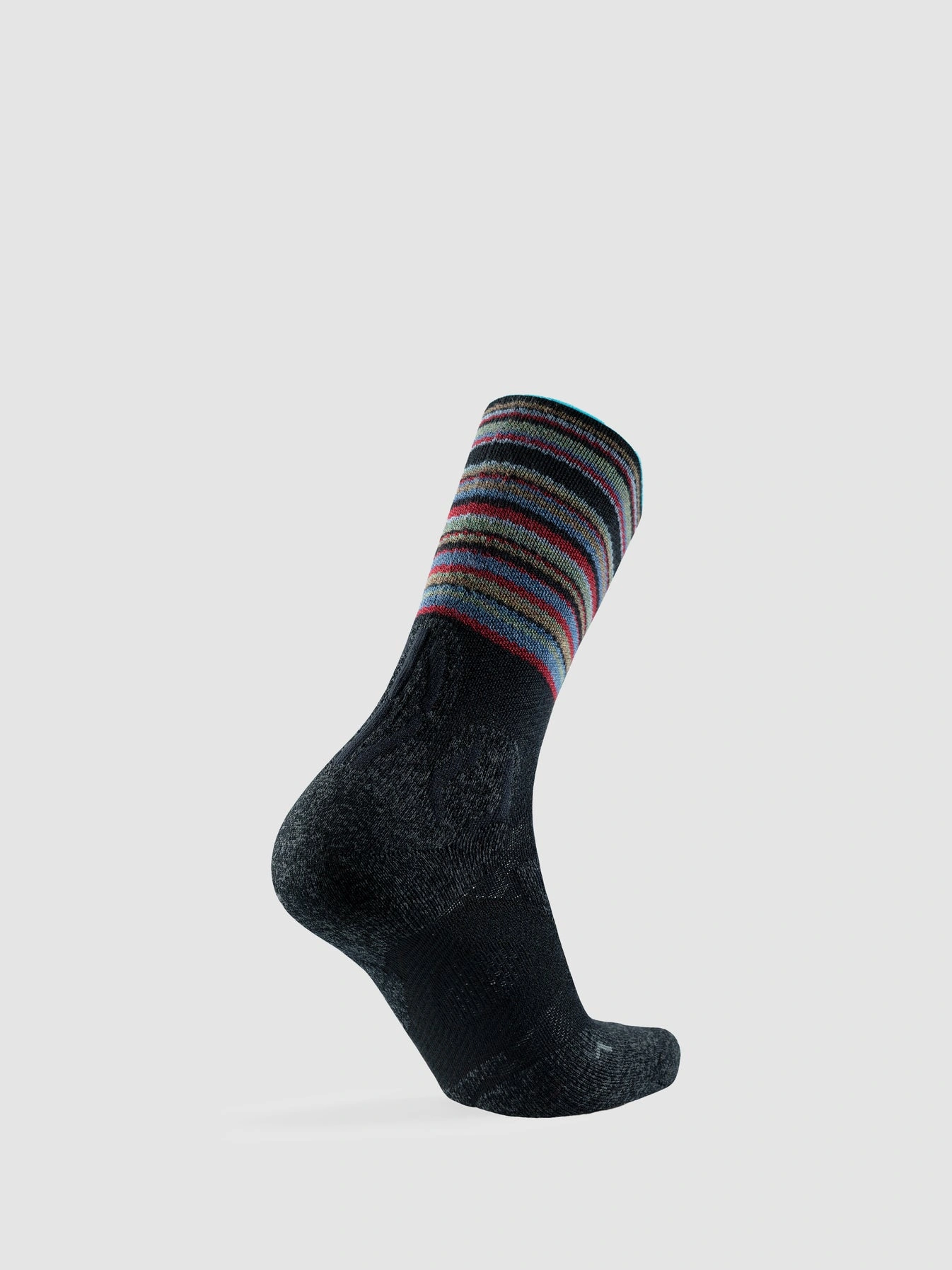 UYN Herren Trekkingsocken Biotrek Heavy Duty S100337B857 - Schwarz/Mehrfarbig GR. 39/41