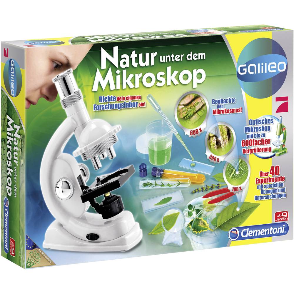Clementoni Galileo - Natur unter dem Mikroskop Clementoni Galileo - Natur unter dem Mikroskop