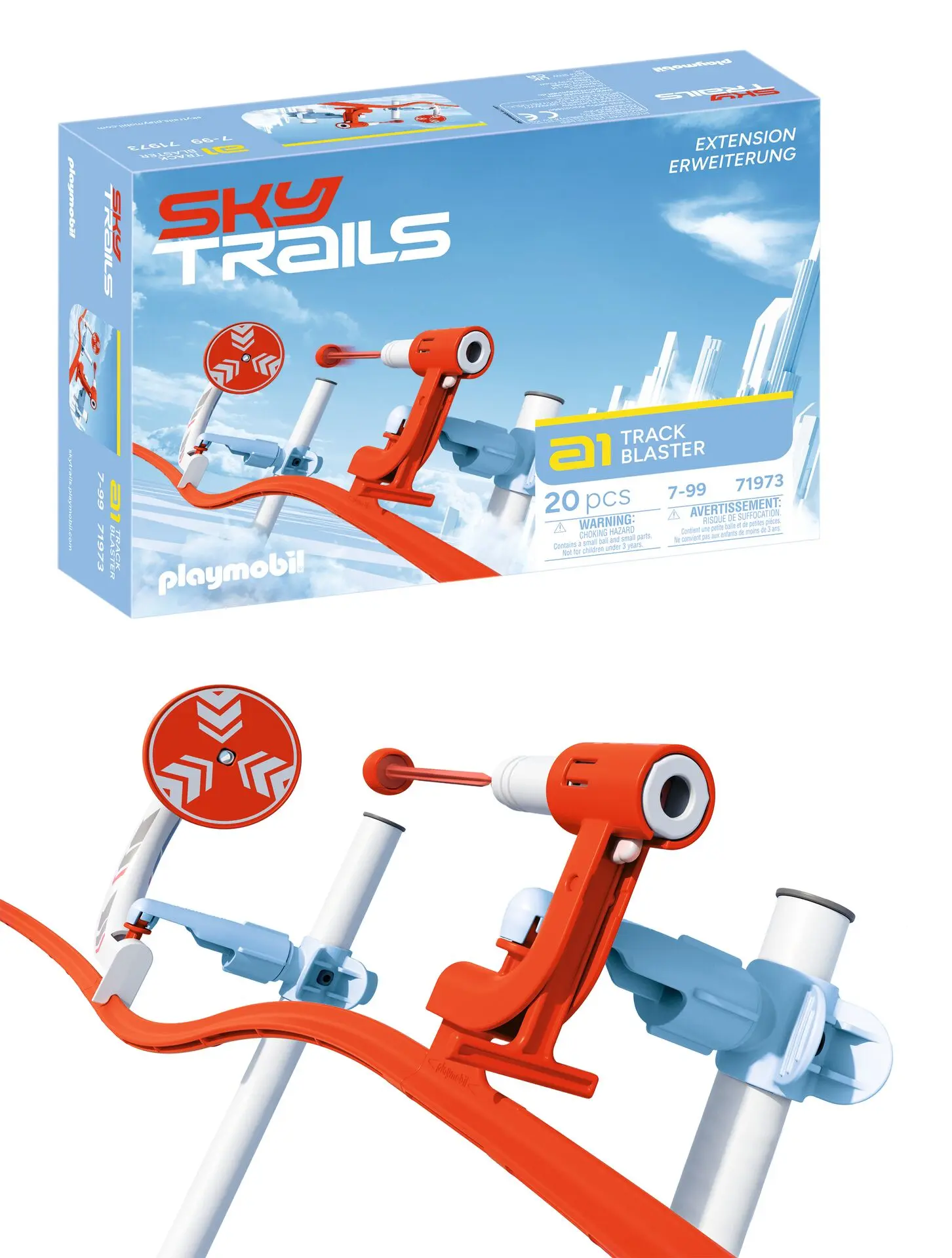 PLAYMOBIL 71973 Sky Trails: Track Blaster