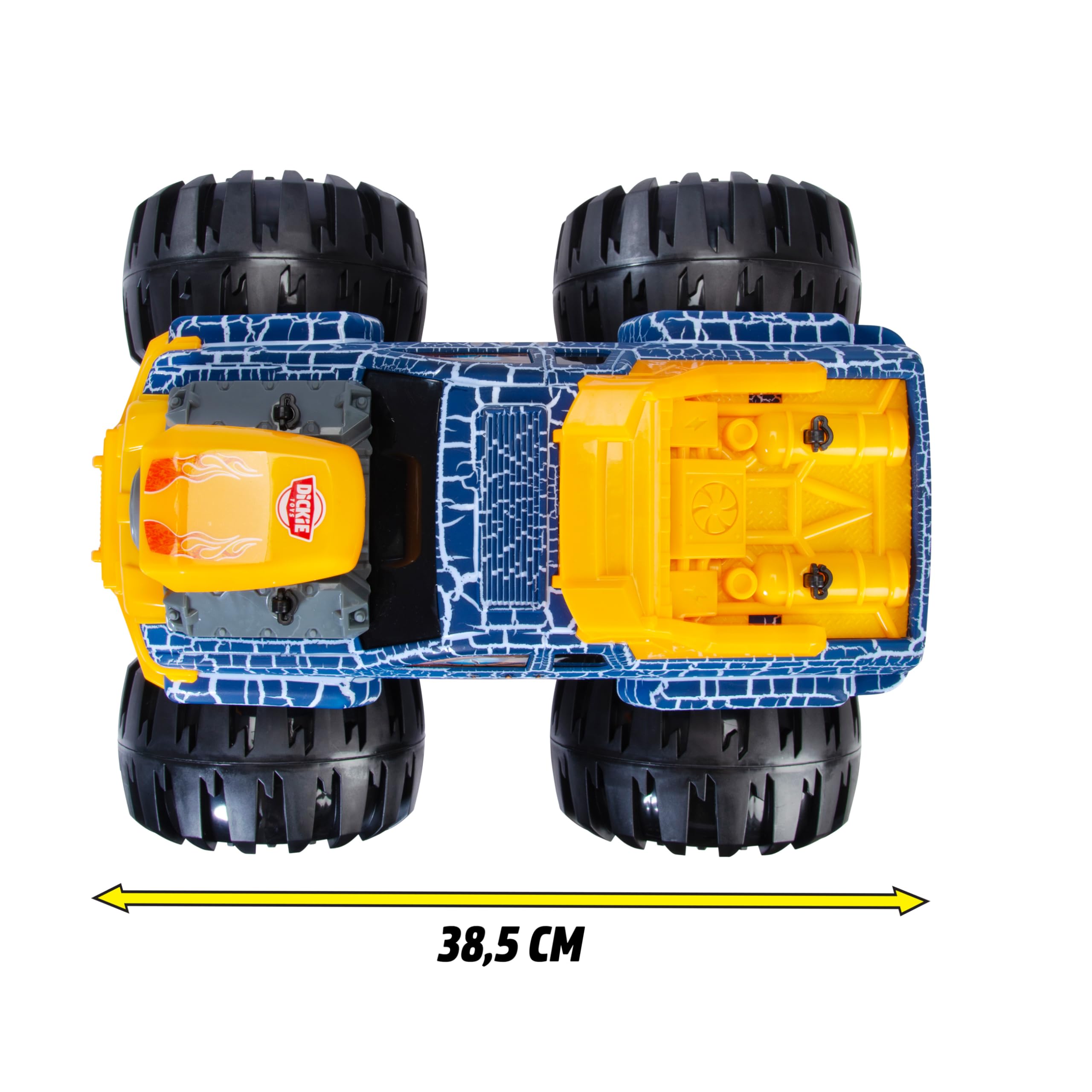 Dickie Monster Raptor Truck – Dino-Monstertruck mit Freilauf & Federung 203757007