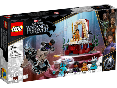 LEGO® MARVEL König Namors Thronsaal 76213 Person, Gesicht, Kopf