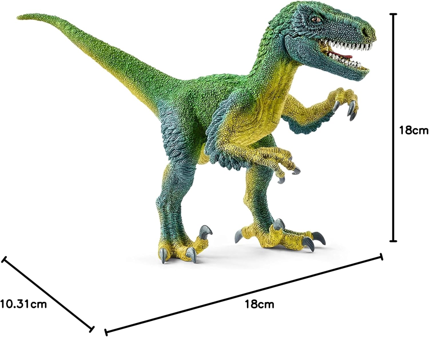 Schleich Farm World 13770 Esel Tierfigur mit realistischen Details