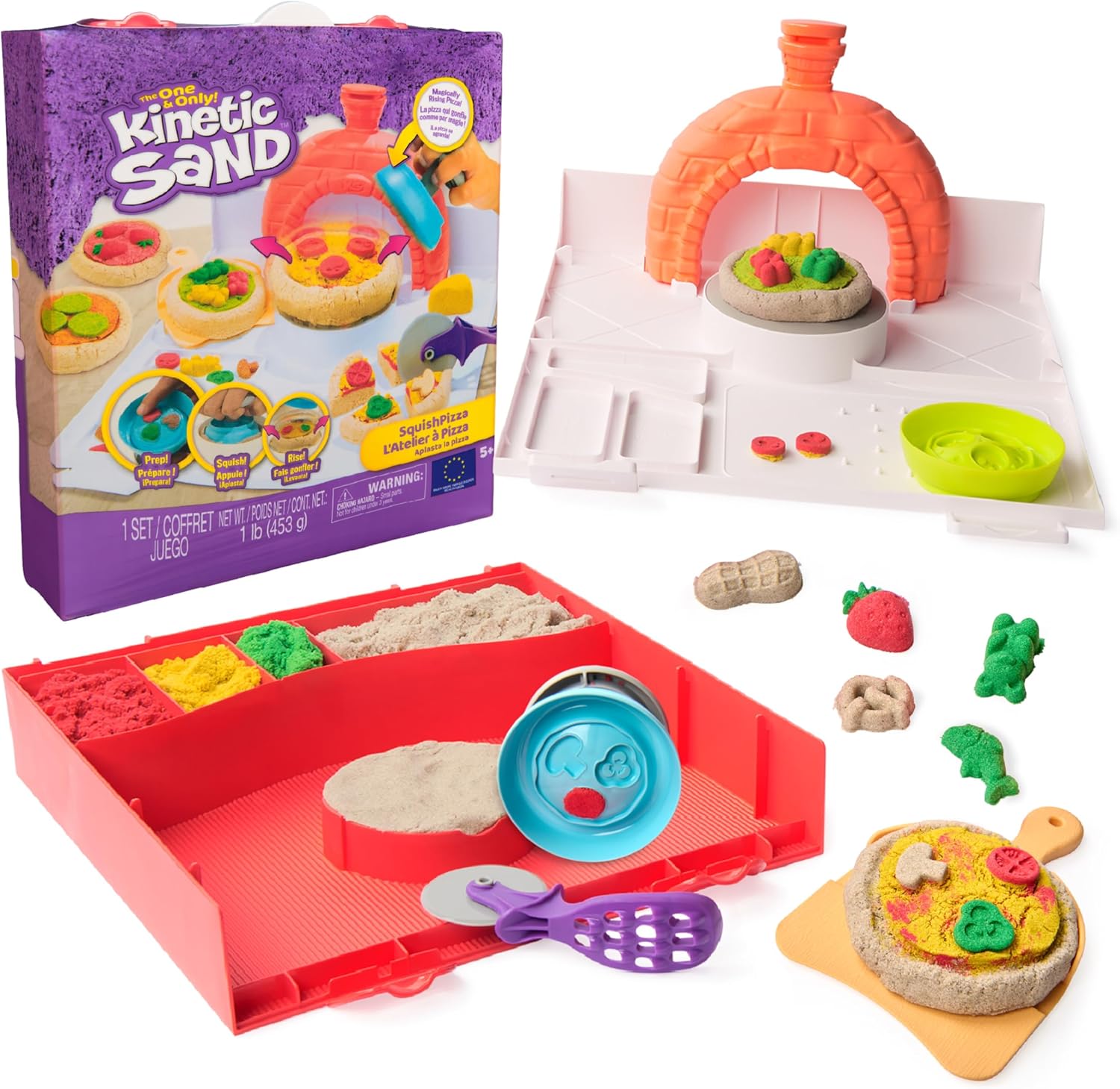 KNS Kinetic Sand - Squish Pizza