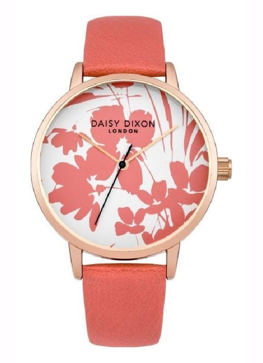 Daisy Dixon DD023PRG - Damenuhr, 36 mm, Lederband Rosa Armbanduhr, Arm, Körperteil, Person
