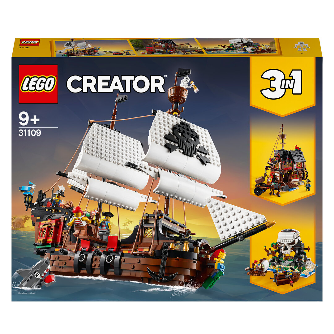 LEGO® Creator 3 in 1 Piratenschiff 31109
