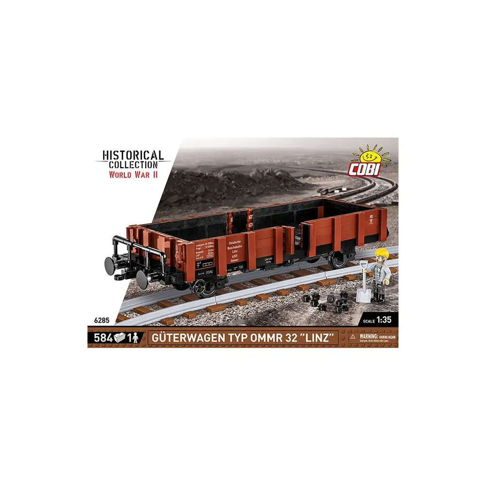 Cobi 6285 Güterwagen Typ Ommr 32 ''LINZ''