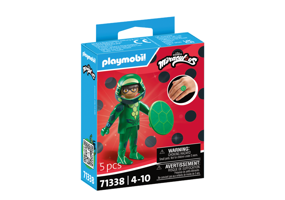 PLAYMOBIL, 71338, Miraculous, Carapace, Person, Gesicht, Kopf
