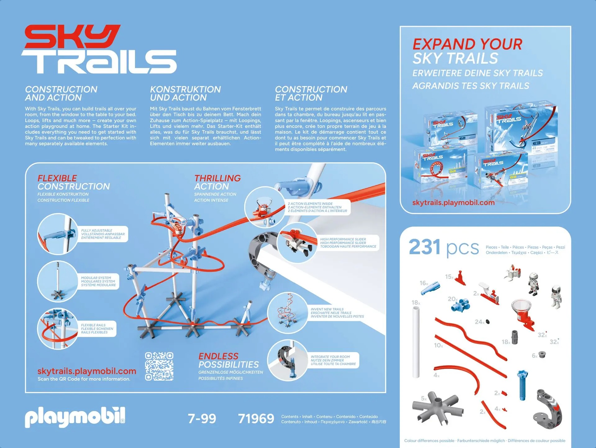 PLAYMOBIL 71969 Sky Trails: Starter Kit