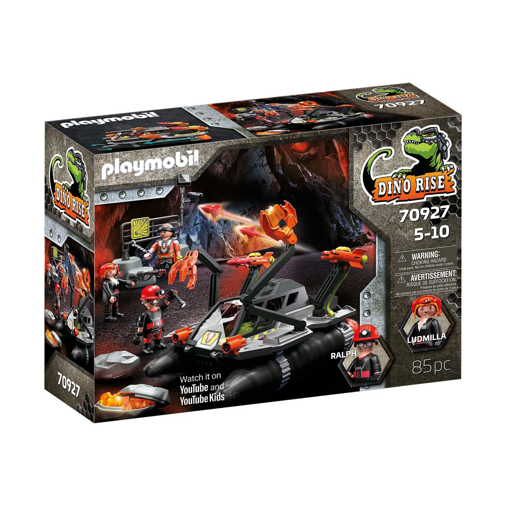 PLAYMOBIL Dino Rise XXL Set (70926, 70927, 70928, 70929) – 4-in-1 Abenteuerpaket