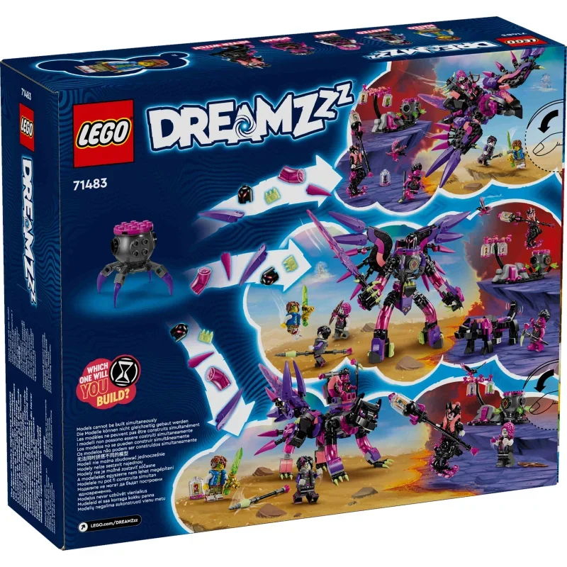 LEGO® DREAMZzz™ Die Albtraumkreaturen der Nimmerhexe 71483