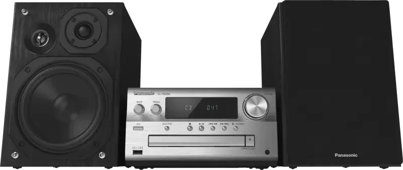 Panasonic SC-PMX94EG Micro-Stereo-System Silebr