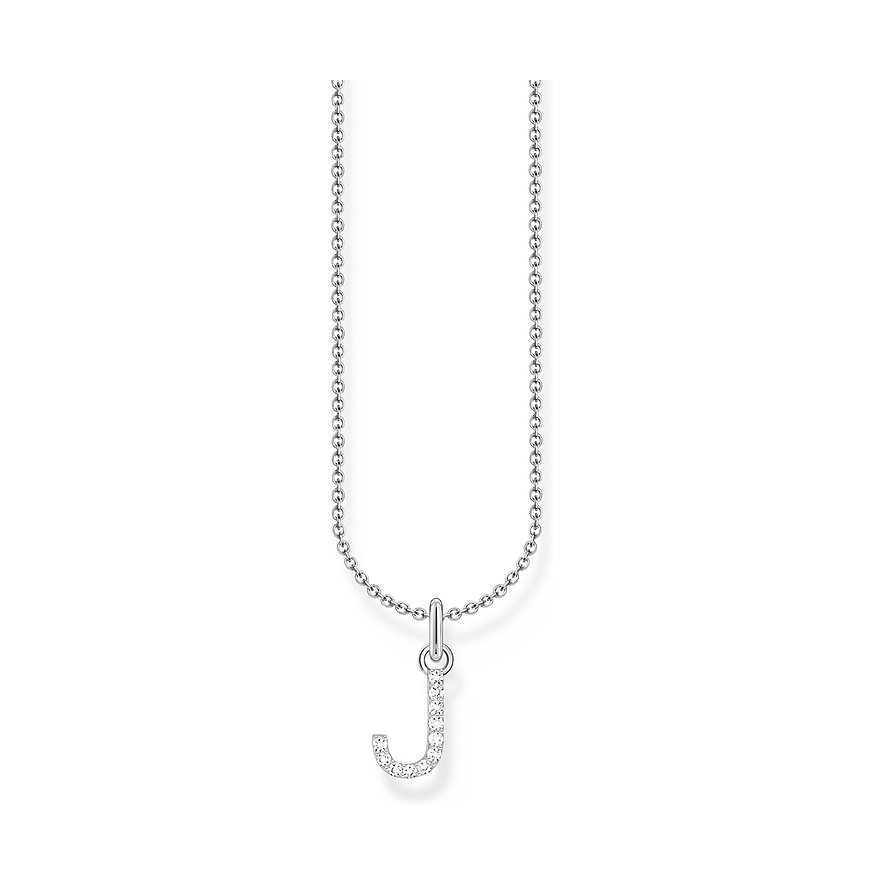 Thomas Sabo Kette Mit Anhänger Buchstabe J Länge 45 Cm Silber KE2249-051-14-L45V Thomas, Sabo, Kette, Mit, Anhänger, Buchstabe, J, Länge, 45, Cm, Silber, KE2249-051-14-L45V