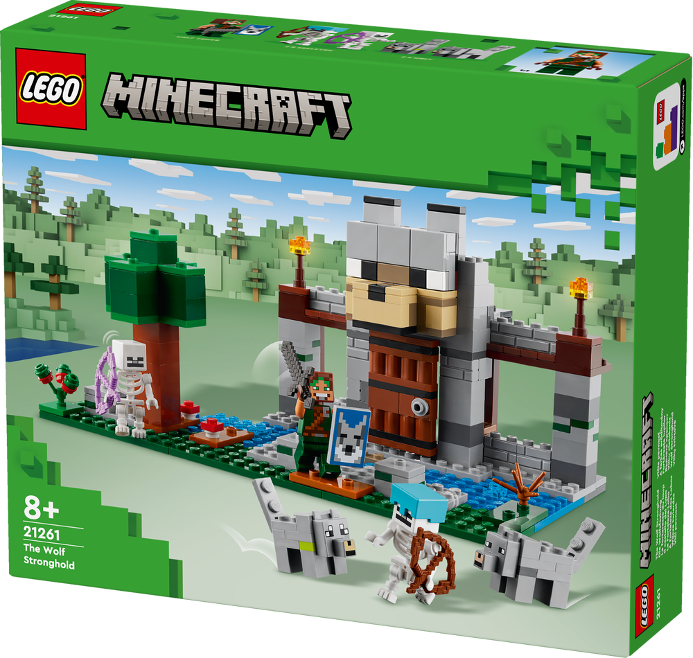 LEGO® Minecraft Die Wolfsfestung 21261