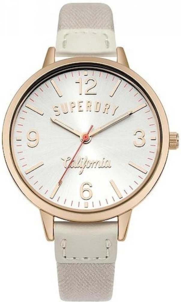 Superdry CALIFORNIA - Herren-Analoguhr, 38 mm, goldfarben, Leder Superdry CALIFORNIA - Herren-Analoguhr, 38 mm, goldfarben, Leder