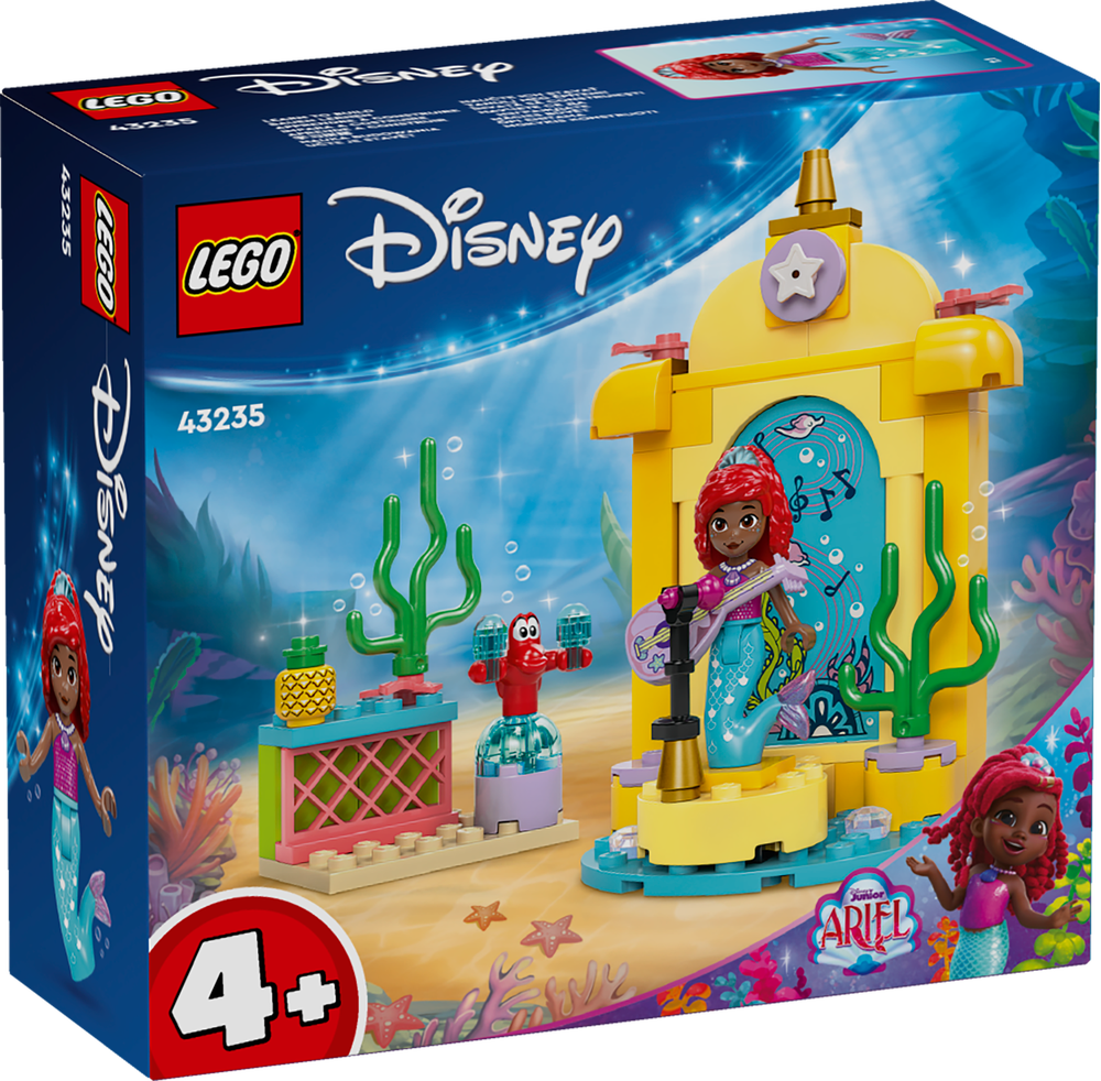LEGO_43235_Disney_Princess_Arielles_Musikbühne, Puppe, Spielzeug, Person, Gesicht, Kopf