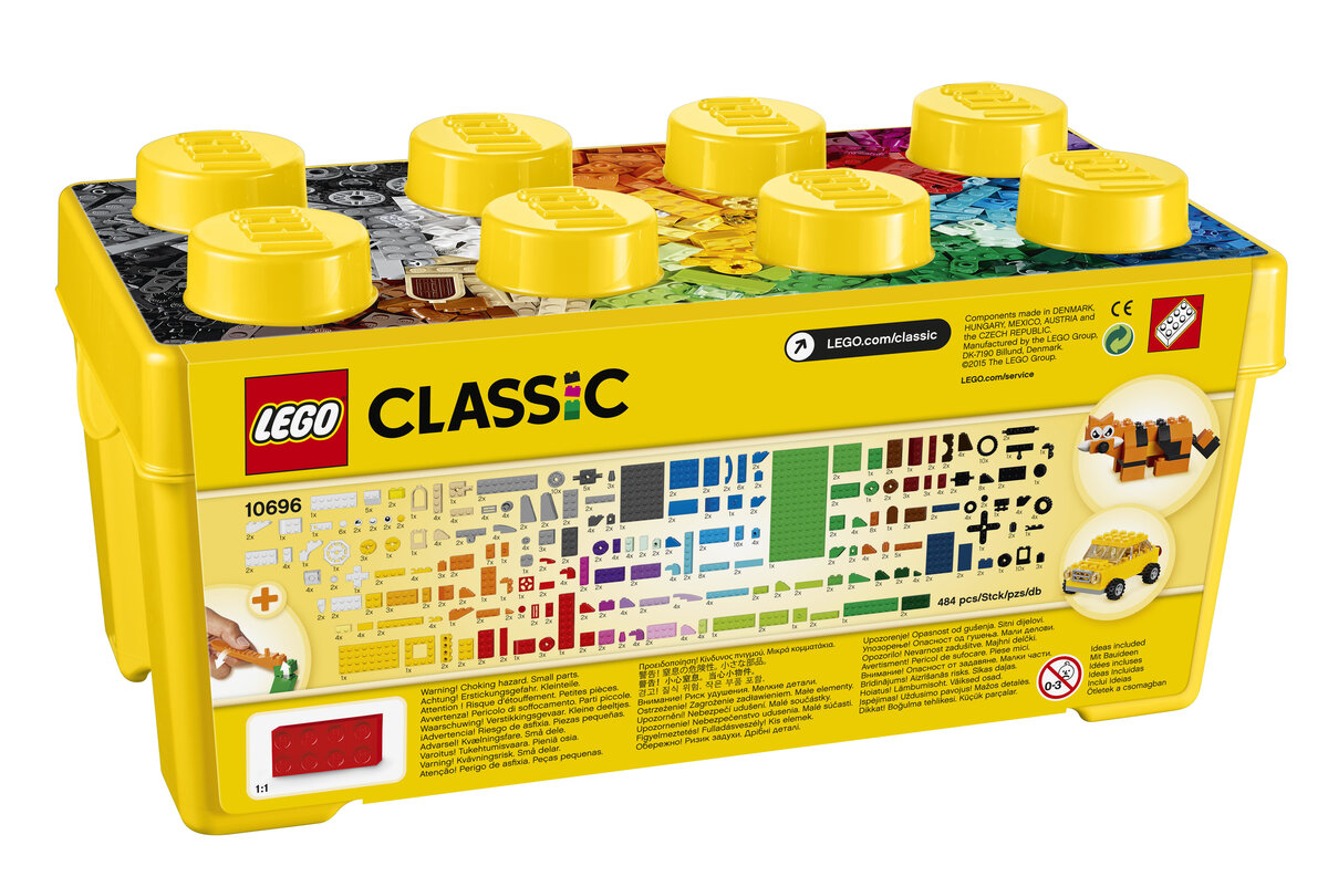 LEGO® Classic Mittelgroße Bausteine-Box 10696