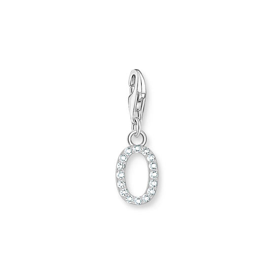 Thomas, Sabo, Anhänger, Charm-Club, 925, Sterling, Silber, Zirkonia, Weiß, 1952-051-14, Zubehor, Ohrring, Schmuck