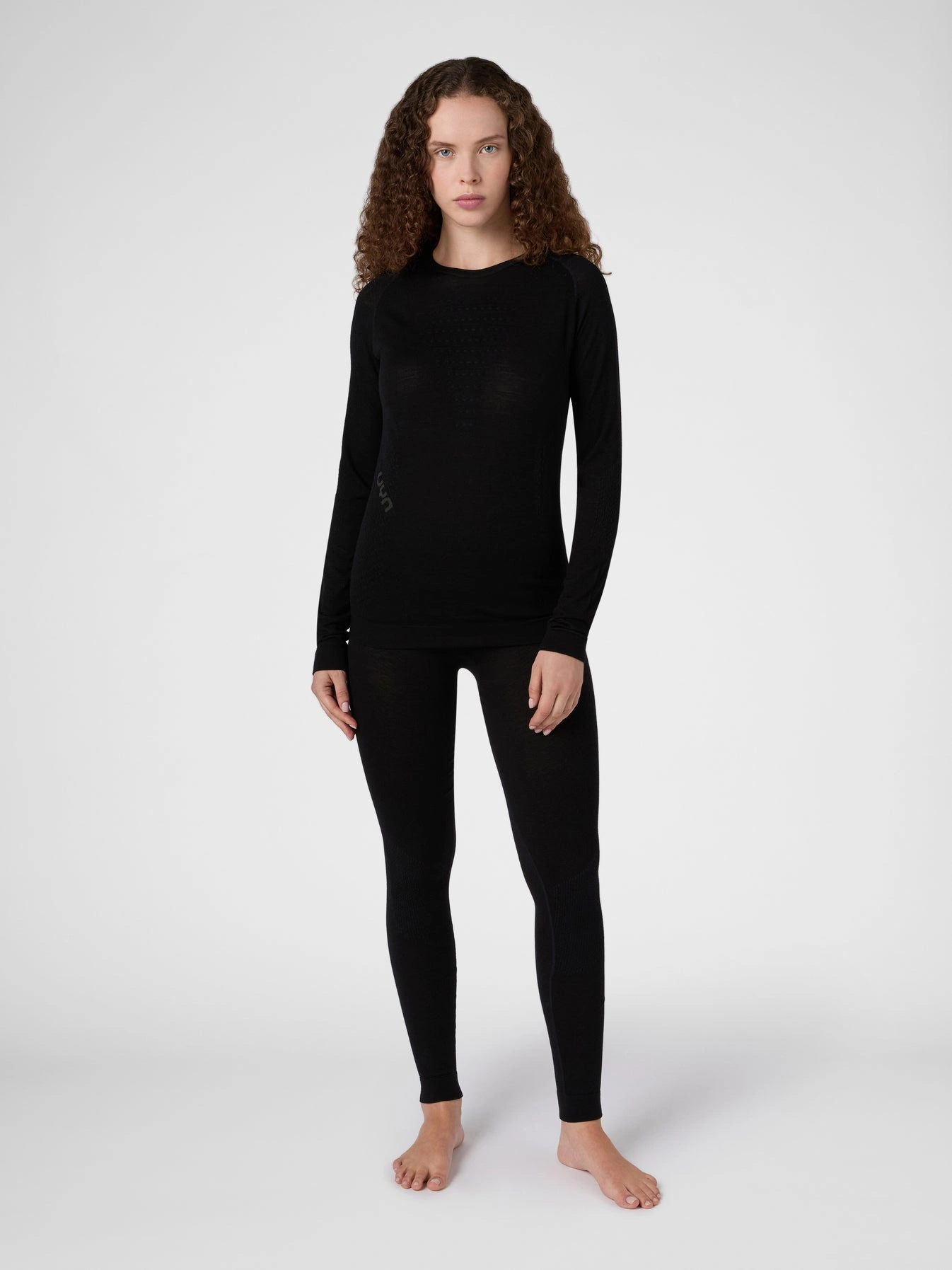 UYN Damen Fusyon Biotech Underwear Shirt Long Sleeve U100420B000 - Schwarz GR. L/XL