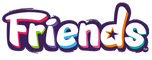 Friends LEGO Friends Logo Offizielles Logo der LEGO Friends Spielzeugserie für Kinder