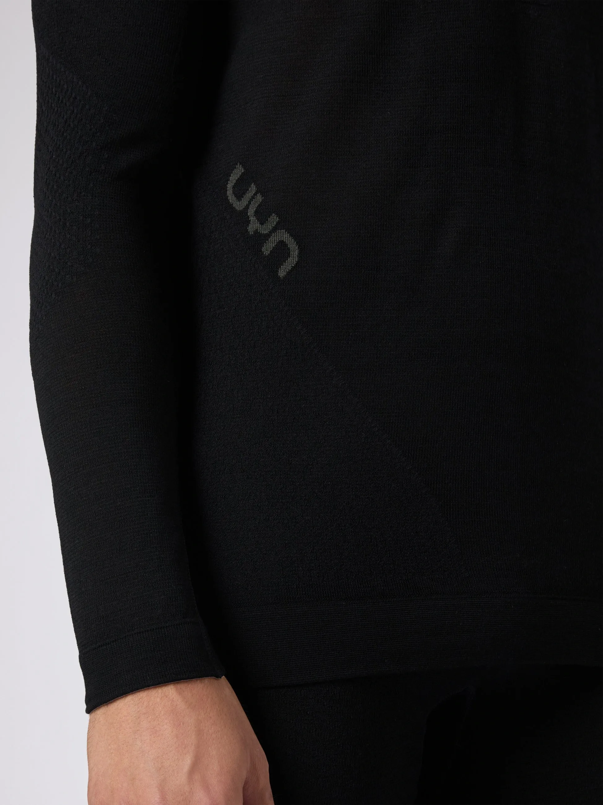 UYN Herren Fusyon Biotech Underwear Shirt Long Sleeve U100418B000 - Schwarz GR. L/XL