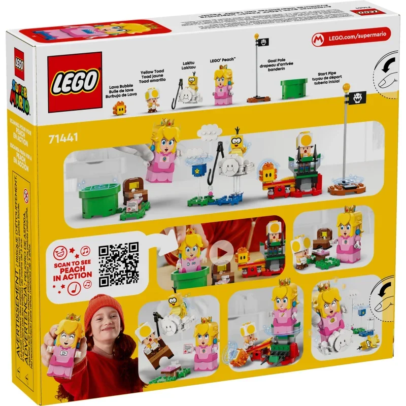LEGO® Super Mario™ Abenteuer mit der interaktiven LEGO® Peach™ 71441