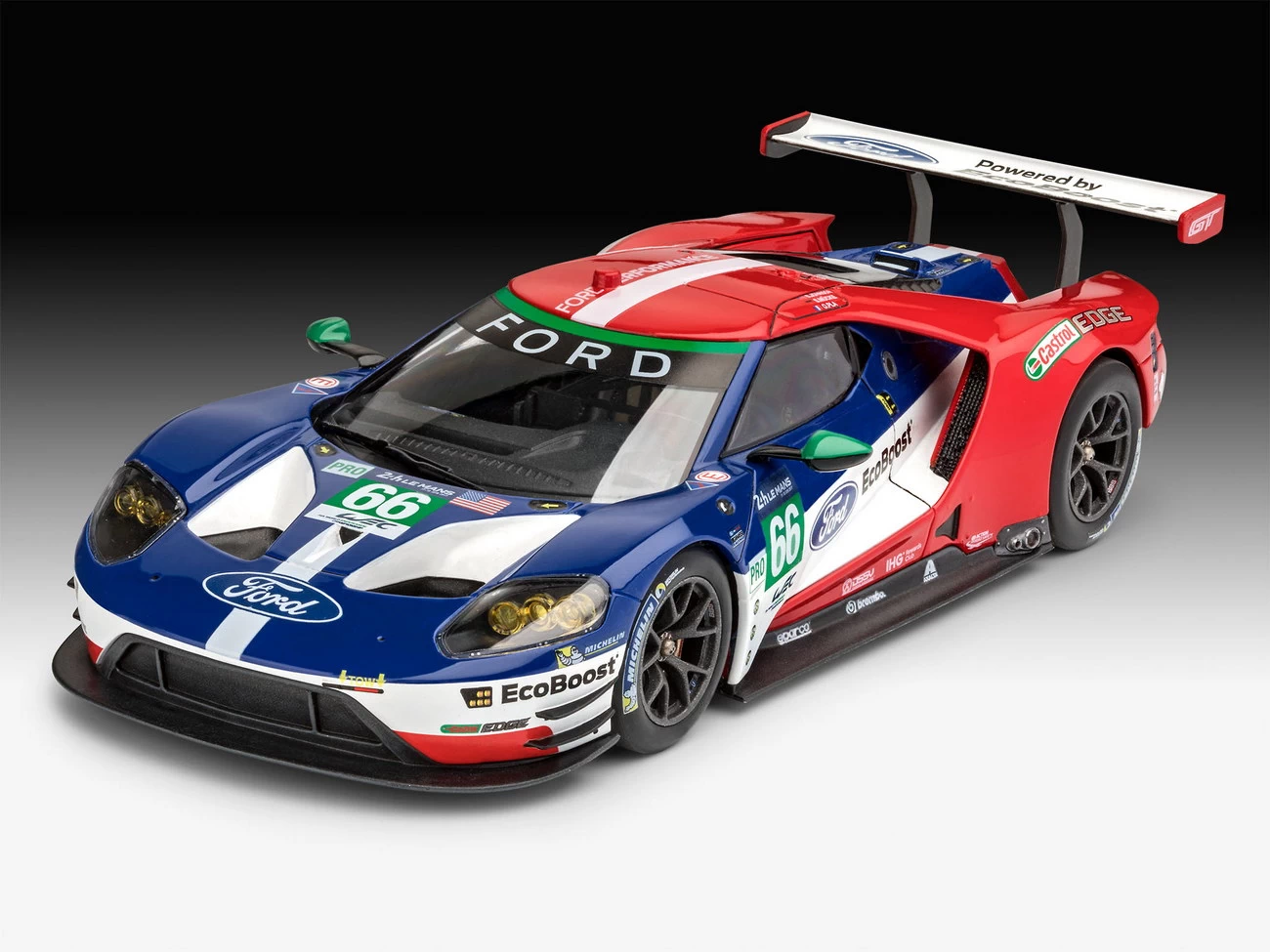 Revell 07041 Ford GT Le Mans 2017 – Rennsportmodell 1:24