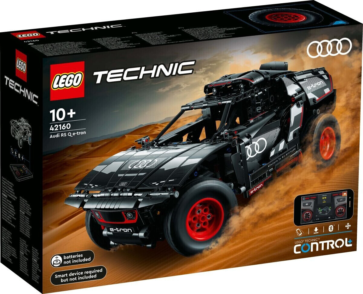 LEGO_42160_Technic_-_Audi_RS_Q_e-tron, Maschine, Rad, Auto, Transport, Fahrzeug