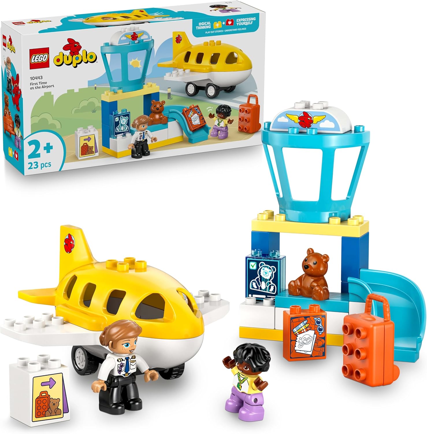 LEGO® DUPLO Erster Besuch im Flughafen 10443 Person