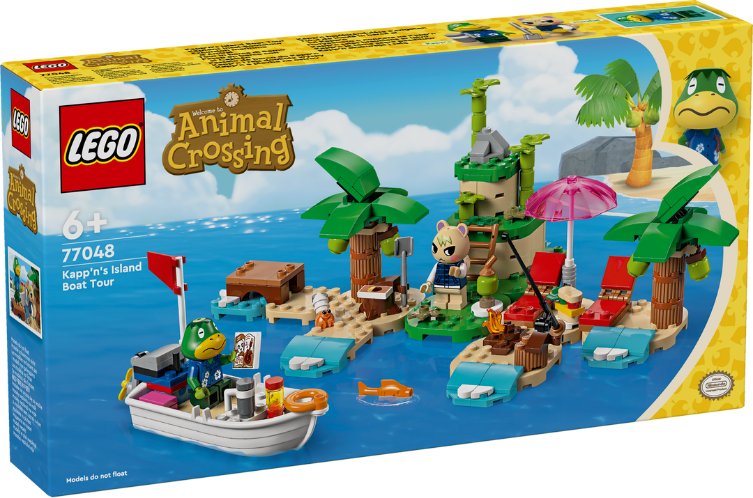 LEGO_77048_Animal_Crossing_Käptens_Insel-Bootstour, Spielzeug