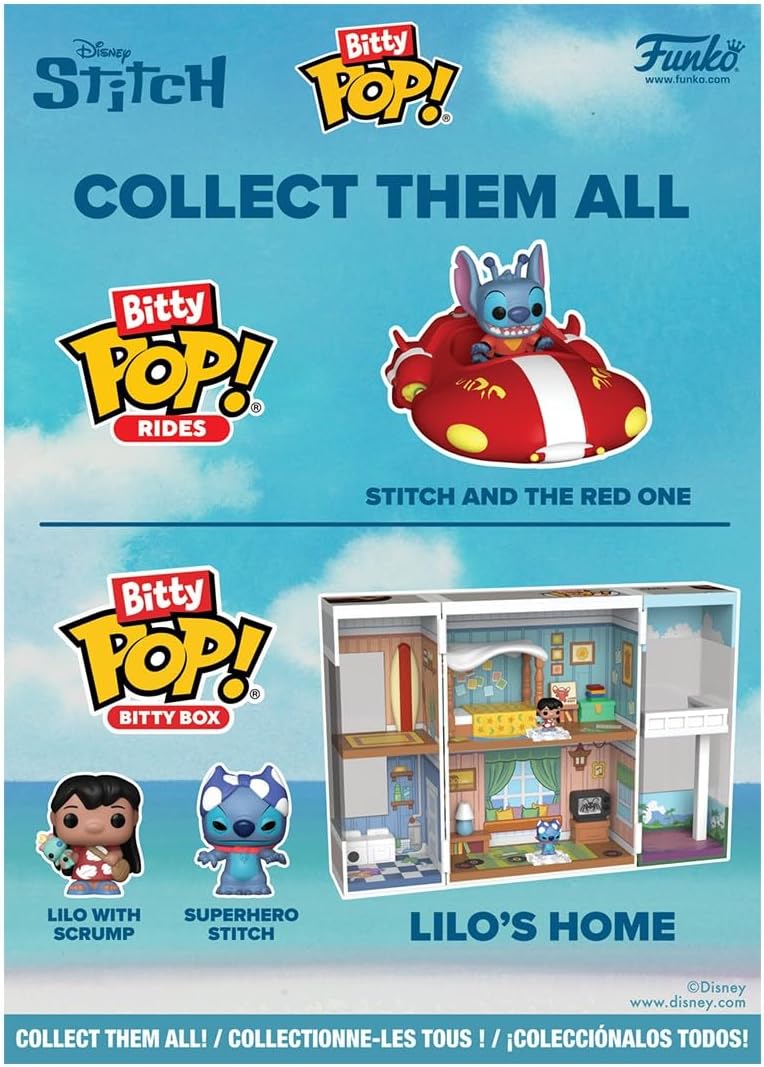 Funko Bitty Pop! Countdown Calendar Stitch Holiday Lilo & Stitch Adventskalender Werbung, Baby, Person, Plakat