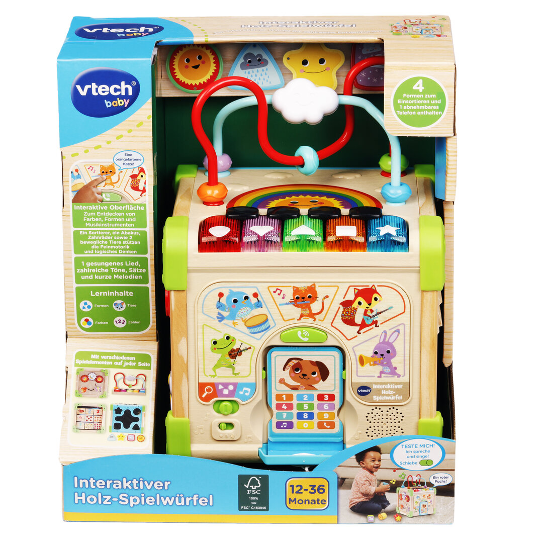 VTech_Interaktiver_Holz-Spielwürfel_(80-617104), Person, Spielzeug