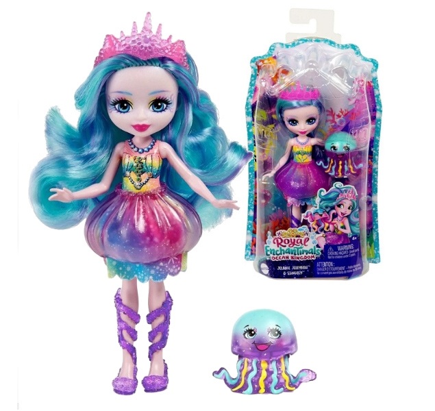 Enchantimals Beliebte Charakterpuppen mit Tierfreunden und farbenfrohen Outfits