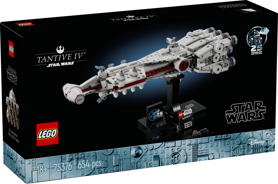 LEGO_75376_Star_Wars_Tantive_IV™, Flugzeug, Raumschiff, Transport, Fahrzeug