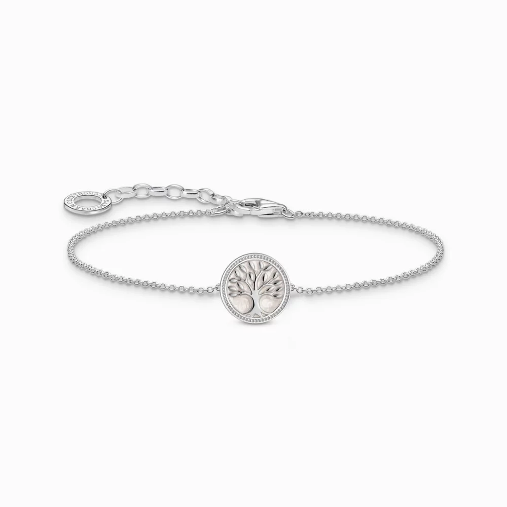 Thomas Sabo Armband Tree Of Love Länge 19 Cm Silber A2160 007 21 L19V Thomas Sabo Armband Tree Of Love Länge 19 Cm Silber A2160 007 21 L19V