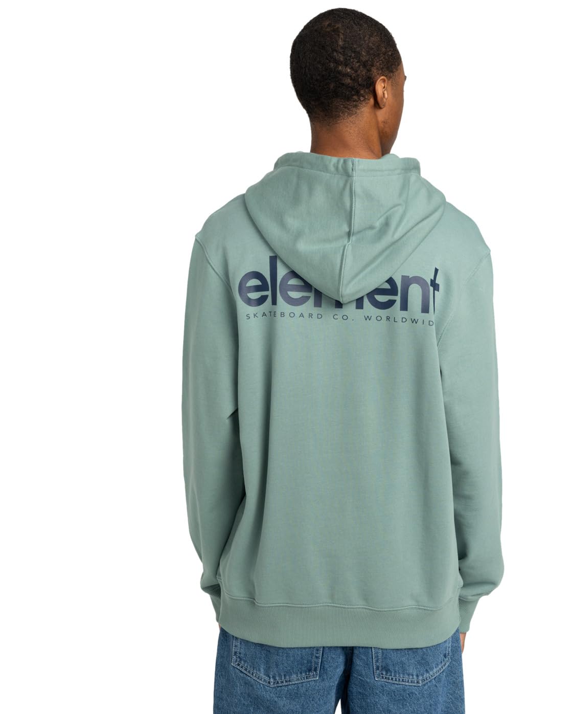 Element Simple Logo – Kapuzenpullover für Männer, Blau, Grün GR. L
